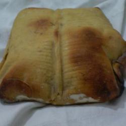 pain cuit sous la cendre